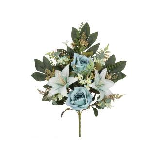 CONJUNTO ROS-LILIUM GLITTER X12-60 CM AZUL