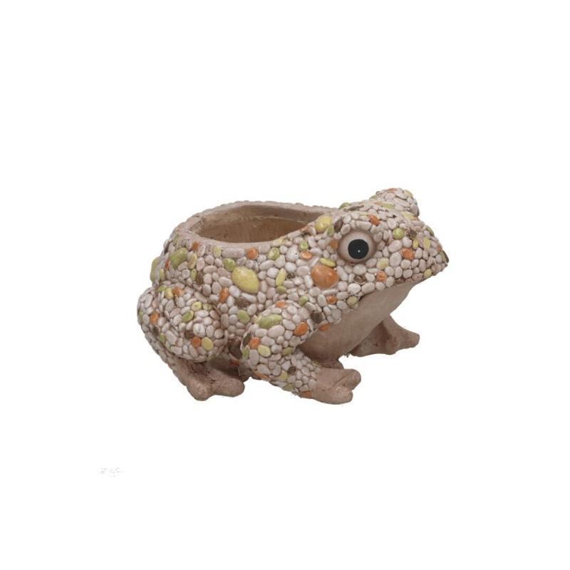 MACETERO RANA 31X27X18.5 CM