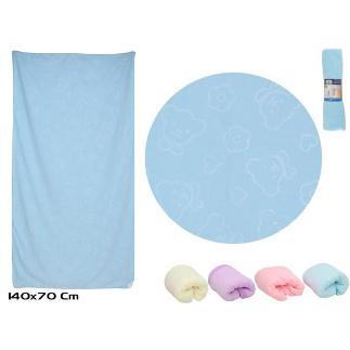 TOALLA BAÑO 4 COLORES SURT 140X70 CM