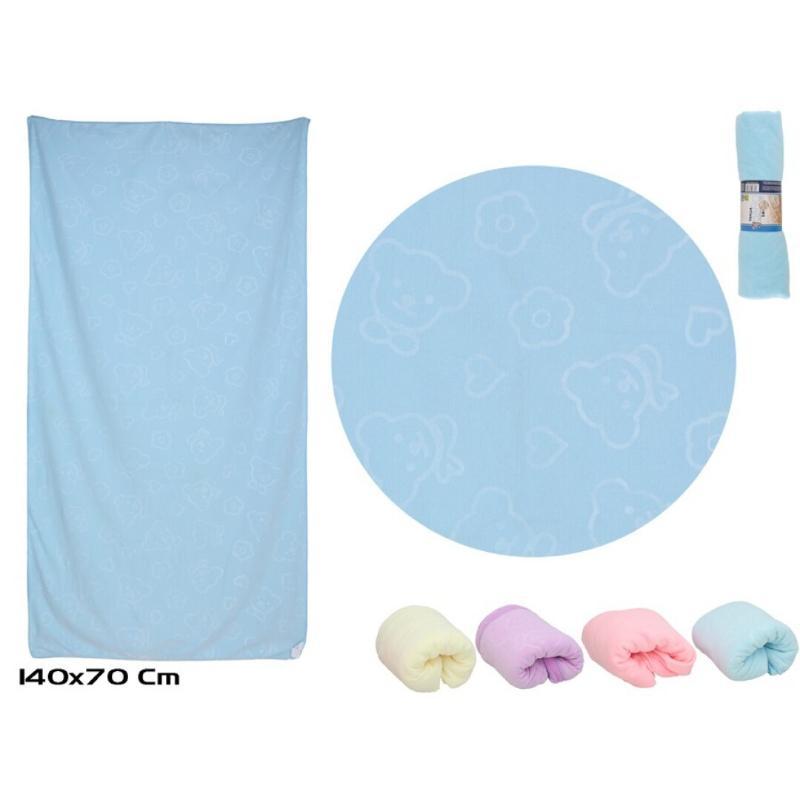 TOALLA BAÑO 4 COLORES SURT 140X70 CM