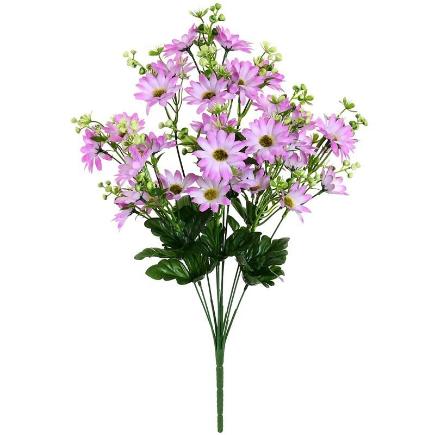 RAMO MARGARITAS X10-54 CM VIOLETA