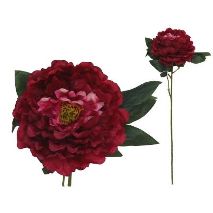 VARA PEONIA 74 CM BURDEOS