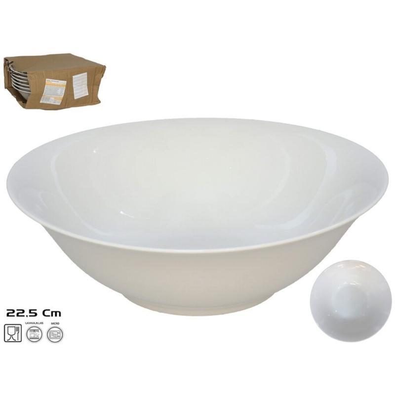 BOWL PORCELANA SNOW 22.5 CM