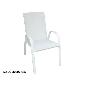 SILLA JARDIN KAISER BLANCA 54X68X99 CM