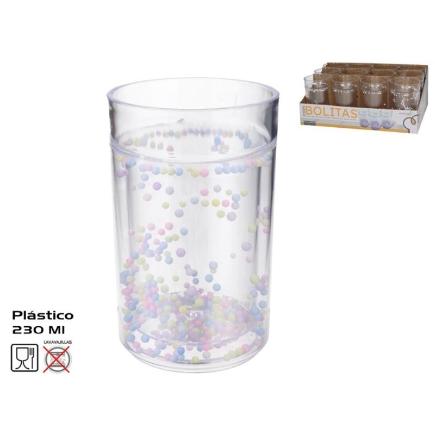 VASO BOLITAS 230 ML