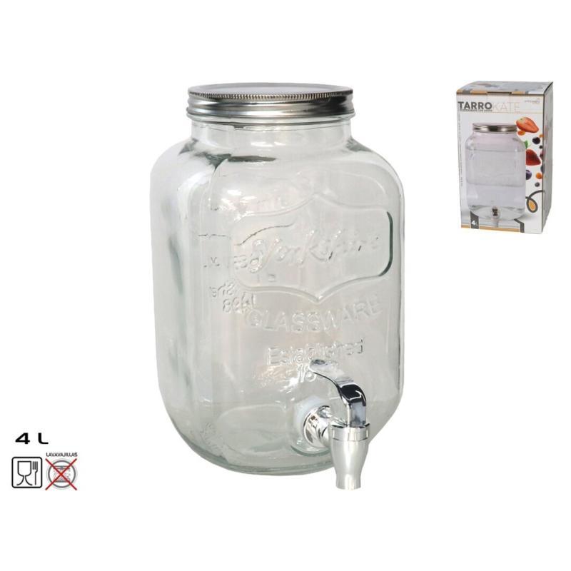 TARRO DISPENSADOR KATE C/GRIFO 4 L