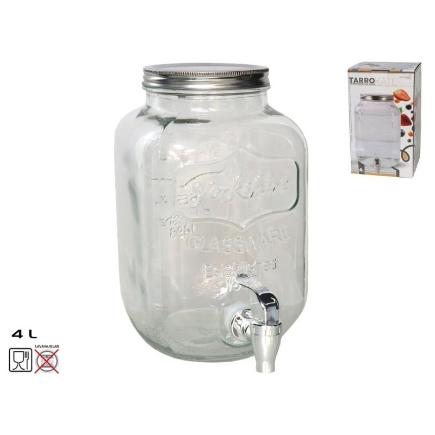 TARRO DISPENSADOR KATE C/GRIFO 4 L