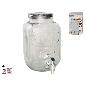 TARRO DISPENSADOR KATE C/GRIFO 4 L
