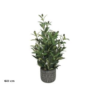 MACETA CEMENTO OLIVO 60 CM