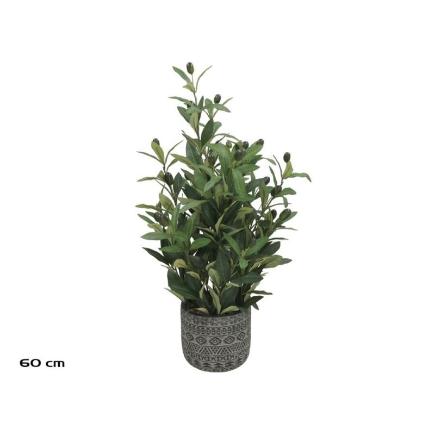 MACETA CEMENTO OLIVO 60 CM