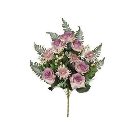 CONJUNTO ROSAS-MUM-FERN X15-56 CM VIOLETA