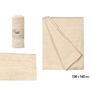 MULTIUSOS EVER RAYAS BEIGE 130X160 CM