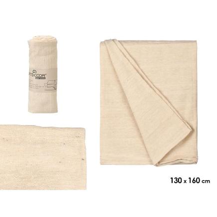 MULTIUSOS EVER RAYAS BEIGE 130X160 CM