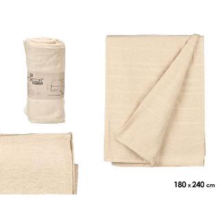MULTIUSOS EVER RAYAS BEIGE 180X240 CM
