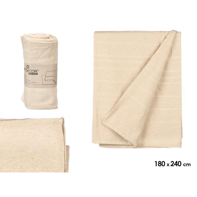 MULTIUSOS EVER RAYAS BEIGE 180X240 CM