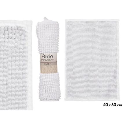 ALFOMBRA BAÑO BLANCO 40X60 CM