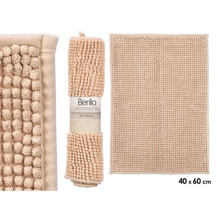 ALFOMBRA BAÑO BEIGE 40X60 CM