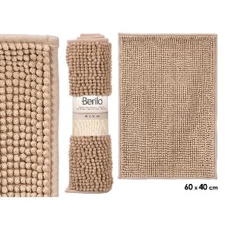 ALFOMBRA BAÑO MARRON 40X60 CM
