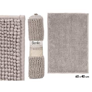 ALFOMBRA BAÑO GRIS 40X60 CM