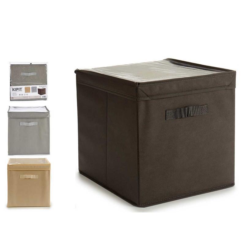 CAJA PLEGABLE TNT 31X31X31 CM SURT 3 COL