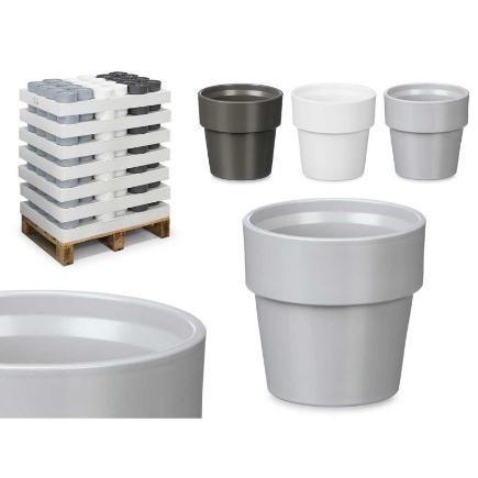 MACETA CONICA APILABLE SURT 3 COL NEUTR