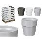 MACETA CONICA APILABLE SURT 3 COL NEUTR