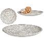 PLATO MADERA DECORACION ESPIRAL BL 29 CM