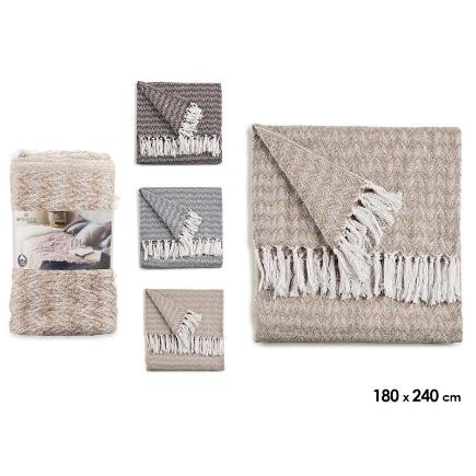MULTIUSOS ESPIGA SURT 3 COLORES 180X240 CM