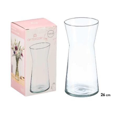 JARRON CRISTAL BOCA ANCHA 26 CM
