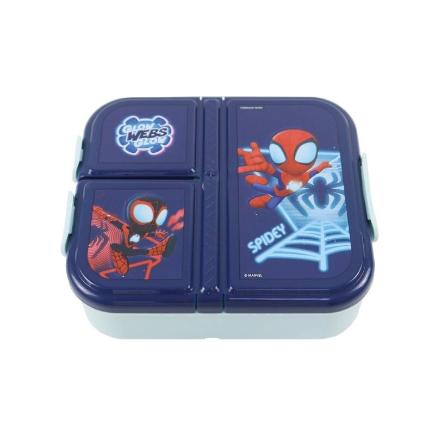 SANDWICHERA 3 COMPARTIMENTOS SPIDEY
