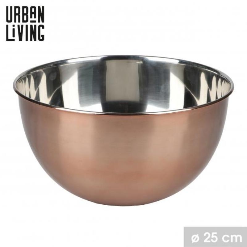 ENSALADERA DIAM 24.5 CM ROSA GOLD
