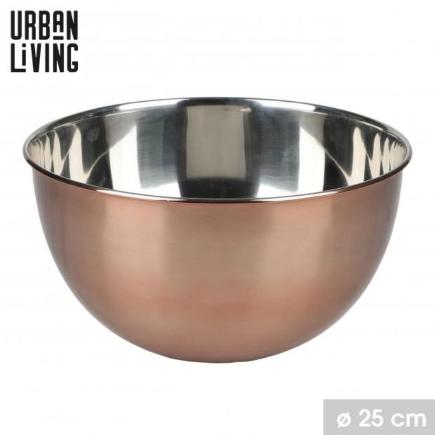 ENSALADERA DIAM 24.5 CM ROSA GOLD