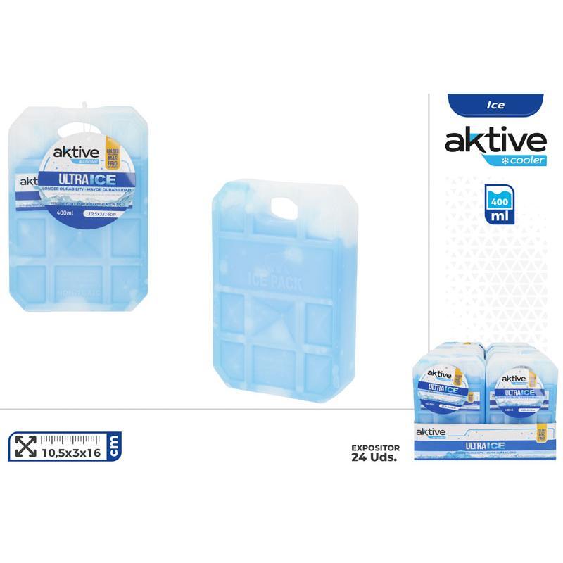 ULTRA ICE-BLOQUE ENFRIADOR SALINO 400 ML AKTIVE
