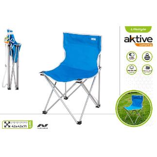 SILLA PLEG CAMPING 43X43XH71 CM C/BANDOLERA SPORT