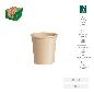 VASO CARTON NATURE 120 CC 30 UDS FSC MIX 70 %