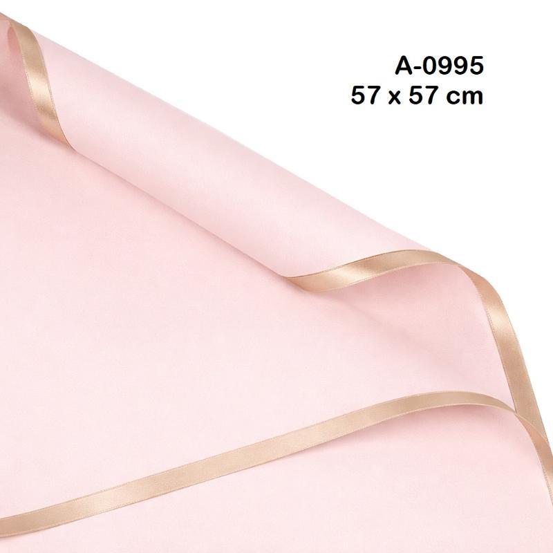 PAQ.20 LAMINAS DE POLIPROPILENO PAPEL COREANO 57X57 CM ROSA