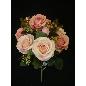 RAMO ROSAS *9 CON BOLITAS ROSA