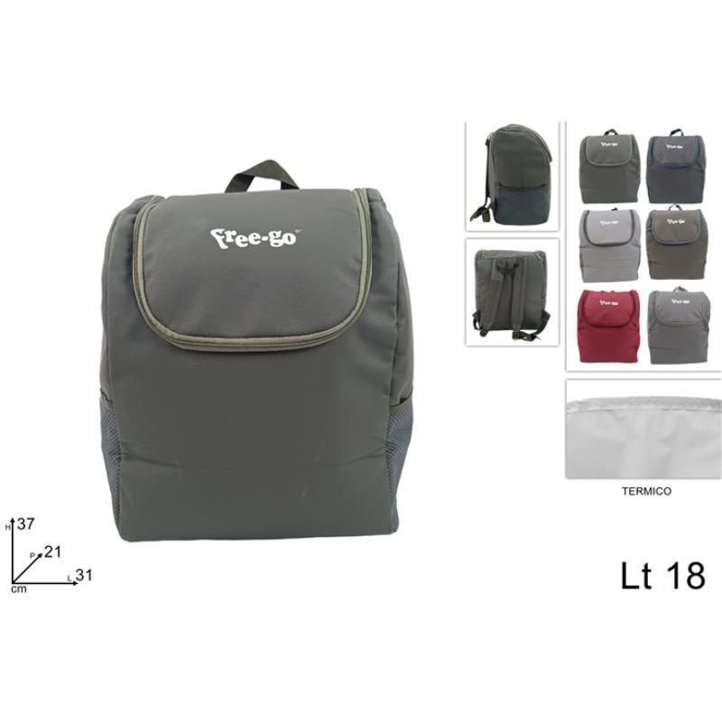MOCHILA TERMICA 18 LT SURT EN VARIOS COLORES