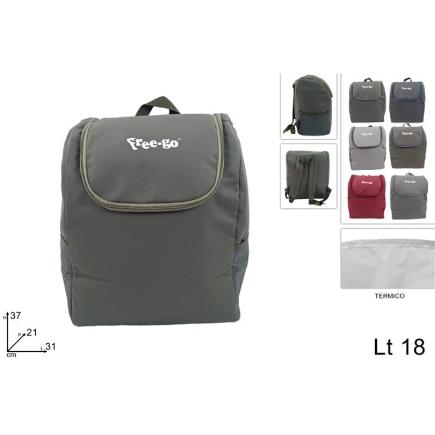 MOCHILA TERMICA 18 LT SURT EN VARIOS COLORES