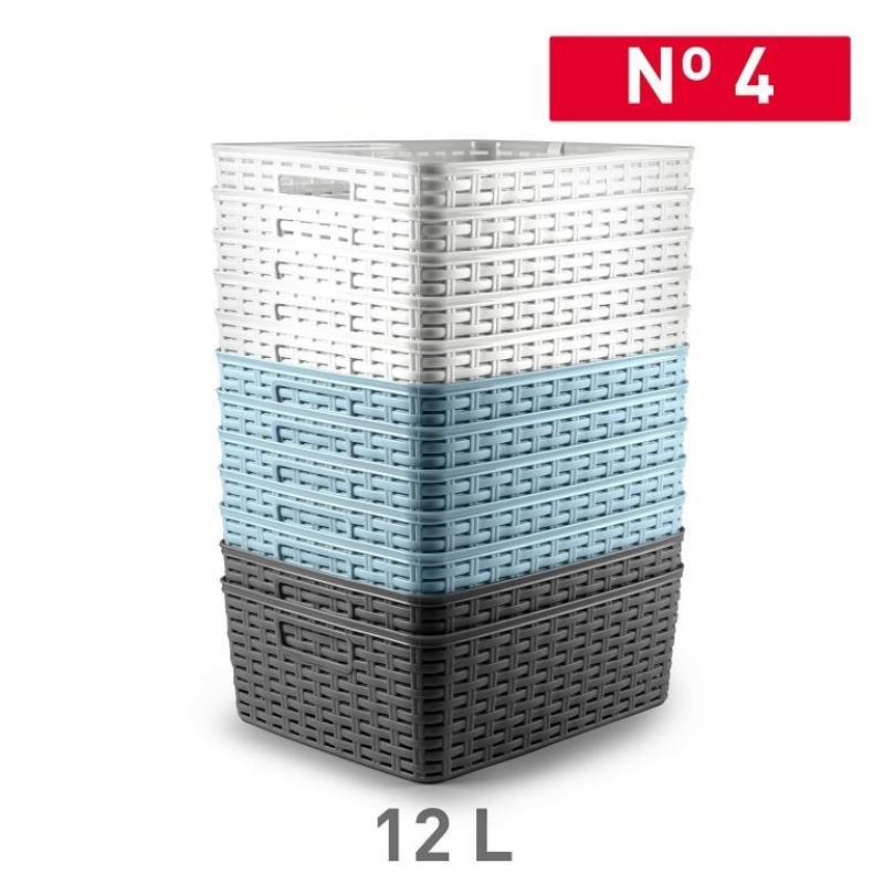 CESTA RATTAN Nº 4 12 L 36X28 CM SURT BAG