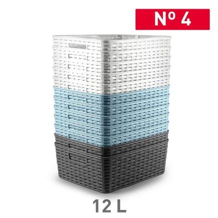 CESTA RATTAN Nº 4 12 L 36X28 CM SURT BAG
