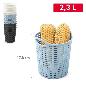 CESTO RATTAN Nº 3 2.3 L 15.5X17.8 CM SURT BAG