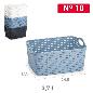 CESTO RATTAN Nº 10 3.7 L 17.5X24.5 CM SURT BAG