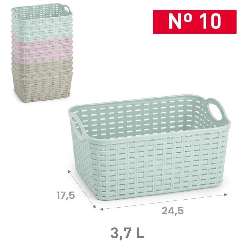 CESTO RATTAN Nº 10 3.7 L 17.5X24.5 CM SURT VRM