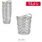 CESTO RATTAN Nº1 12.4 L PLATA