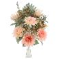 RAMO ENCARADO DALIA/LEUCOSPERMUM 12 TALLOS 46 CM ROSA