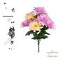 RAMO GERBERA 2 COLORES 9 TALLOS 45 CM LILA