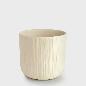 MACETA CERAMICA 13X14 CM CREMA