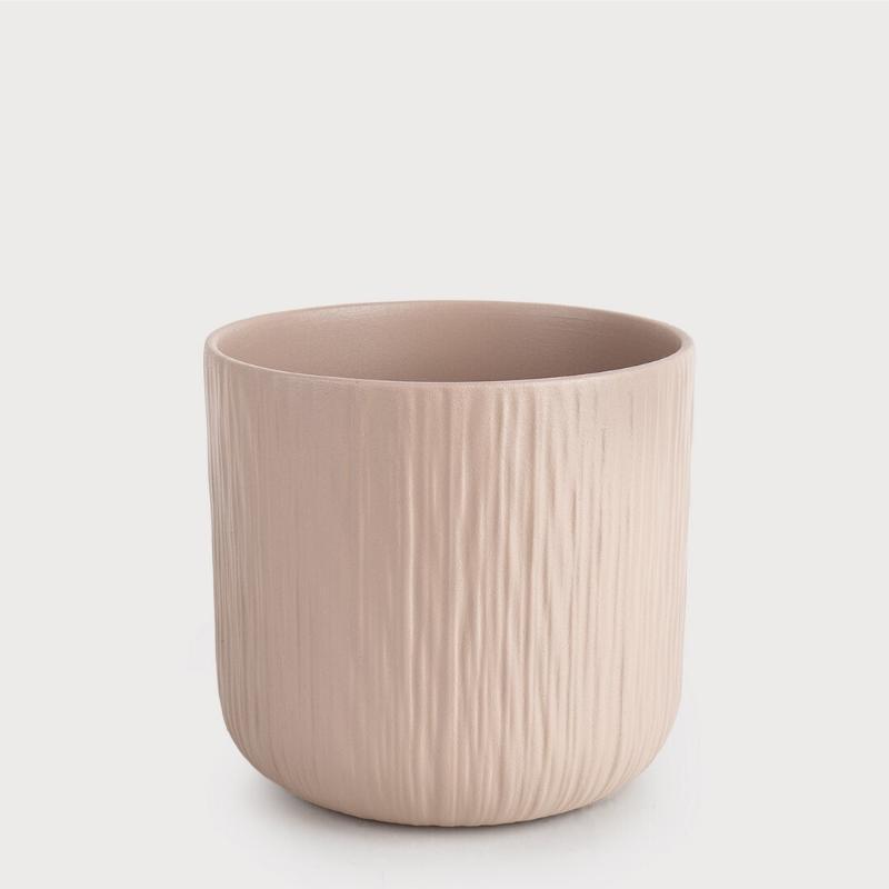 MACETA CERAMICA 13X14 CM ROSA PALO