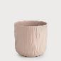 MACETA CERAMICA 13X14 CM ROSA PALO